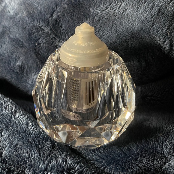 Oleg Cassini Crystal Votive Candle Holder 2.5" Cut Ball Design - Picture 7 of 8